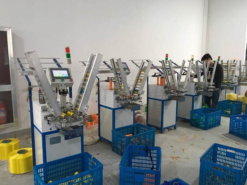 全自动双锭计码纬纱机HRD-828案例